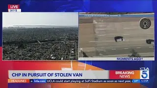 Marathon CHP chase goes from Los Angeles County into San Diego | Los Angeles Car Chases
