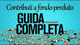 CONTRIBUTI A FONDO PERDUTO 2021: GUIDA Completa e PAGAMENTI