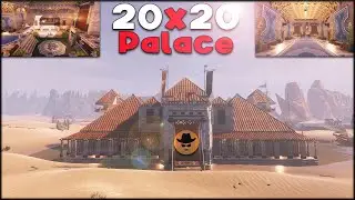 20x20 Palace - Pool Design | Conan Exiles Isle of Siptah