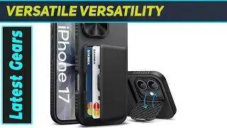 iPhone 17 Wallet Case &ndash; Best Heavy-Duty Stand & Card Holder Protection
