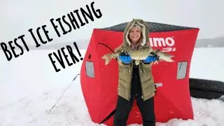 We Upgraded To Next Level Ice Fishing! - Was It Worth It?
