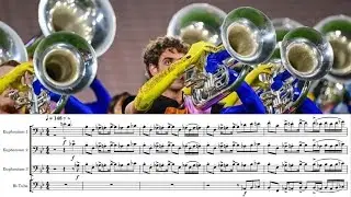 Blue Devils 2023 - The Cut-Outs - Low Brass Feature