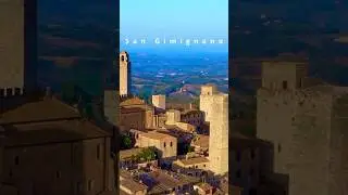 medieval city in tuscany aerial view #nationalgeographic #travel #aerialview