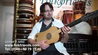 Barockgitarre Folkfriends - 10 Saiten