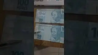 C&eacute;dulas com defeito de impress&atilde;o