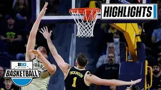 Purdue at Michigan | Extended Highlights | Big Ten Men's Basketball | Jan. 26, 2023