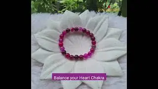 🌸 Pink Agate Power Bracelet &ndash; Attract Love,  #PinkAgateBracelet #HoodooHealing #HeartChakraMagic 
