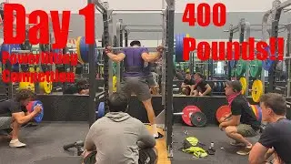 POWERLIFTING MOCK MEET Day 1/Weigh Ins/SQUAT DAY!