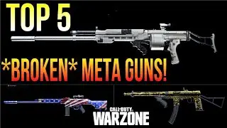 *New* COD WARZONE TOP 5 *BROKEN* META LOADOUTS after NEWEST WARZONE UPDATE! (COD Warzone Meta guns)