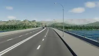 First person POV truck driving | Cities Skylines 2