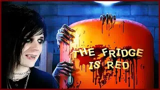 The Fridge Is Red - WHAT IS IN THAT FRIDGE?!