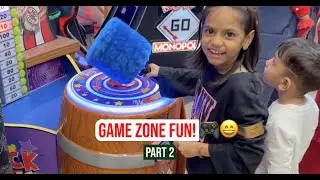 Bhai ke Saath Game Zone Me Mazaa 🎮😄 | Kids Family VlogGame zone