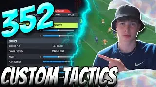 FIFA 22 PRO PLAYER 352 TOTS CUSTOM TACTICS & PLAYER INSTRUCTIONS POST PATCH! | FUT 22