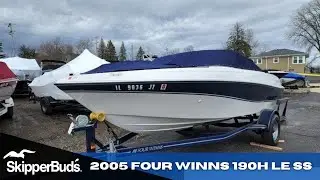 2005 Four Winns 190H Sport Boat Tour SkipperBud's