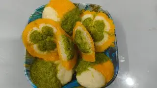 26 January Special Tiranga Idli 🇮🇳 | Bina Artificial Color | Healthy Lunch Box 15 August Special 