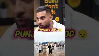 Karan Aujla On Punjab flood 😍 #shorts