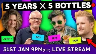 LIVE: 5 Bottles Challenge with Jenny, Roy & Rob | 5 Years