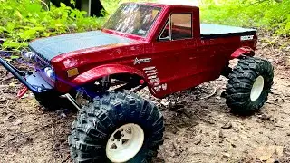 Redcat Ascent 10 with Hobbywing Axe, a beast of a trail rig/crawl machine! 