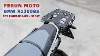 Perun moto Top luggage rack for BMW R1300GS
