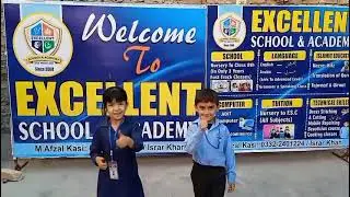 Learning Good  Habits | Students of Excellent School And Academy, Quetta 