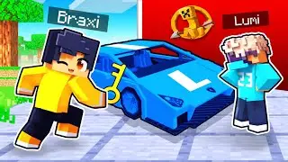 Ich KLAUE ALLE LUXUS AUTOS von LUMI in Minecraft!
