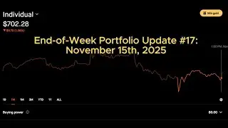 $5 a Day Investing Challenge: Weekly Portfolio Update #17 (November 15, 2025) #trading #stocks