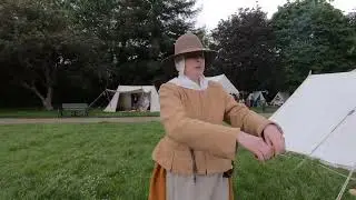 Wimborne ECWS Major - Living History Rope Walk