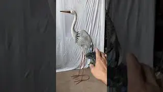flamingo animal metal handmade decoration