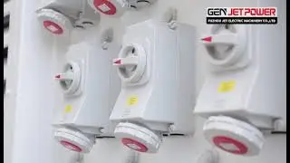 Big power container type diesel generator set for export