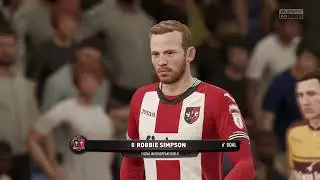 FIFA 18 - Exeter City vs Motherwell (European Shield) - Manager Career