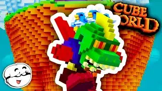 Cube World Mage Gameplay #6 - YOU LIFT ME UP!🐦😍 | Cube World Sky Whistle | Cube World Legendary
