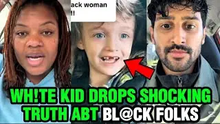 WH!TE Kid Says The Quiet Part Out Loud About Bl@ck People!😱