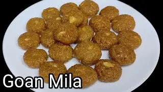 Goan Mila Recipe | Coconut-Jaggery Candy