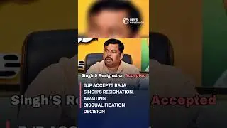 BJP Accepts Raja Singh&rsquo;s Resignation, Awaiting Disqualification Decision #politics