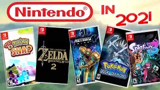 New Nintendo Switch Games Coming In 2021! Zelda BOTW 2, Pok&eacute;mon Remakes?, Metroid Prime 4 Splatoon 3