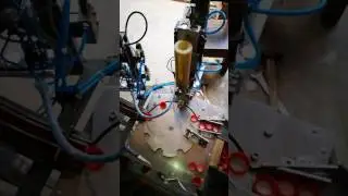 Wad inserting machine
