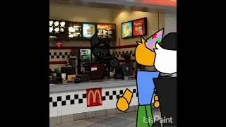 gregoriah.. you work at MCDONALDS!? ~ SPEED PAINT!