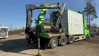 Köp Lastbil Scania R620LB8X4*4HNB med flishugg på Klaravik.se