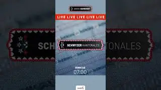 Live auf SWISS1: Schwyzer Kantonalschwingfest