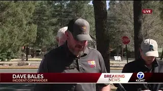 New Mexico WIldfire Update 10am
