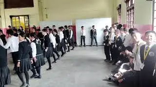 Little 🤏 one's preparing for sports ⚽🏀🏈⚾. Don Bosco Higher Secondary School Kohima