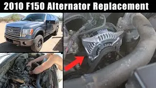 How to replace Alternator on 2010 F150! DIY