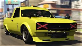 Vulcar Warrener HKR Customizations (Datsun Sunny Truck) - GTA 5 Online