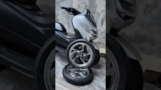 Lanjut Modif Tipis Nmax new ganti velg VND New Speed Dan Repaint Body #nmaxmodifikasi #repaintbody
