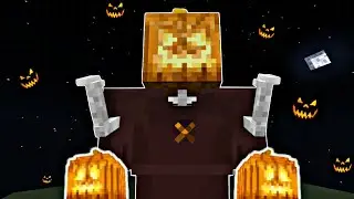 Minecraft || HALLOWEEN PUMPKIN BOSS! [ADDON]