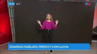 Momento del Apag&oacute;n total en Argentina durante transmisi&oacute;n de TN