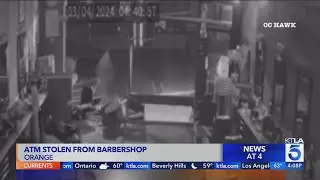 Brazen ATM theft caught on video in Orange County