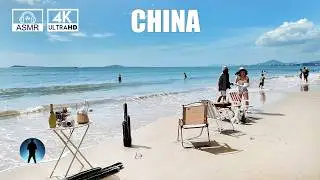 🚶 China 4K｜Immersive exploration of the amazing Chinese beaches ｜POV｜No talking, no music