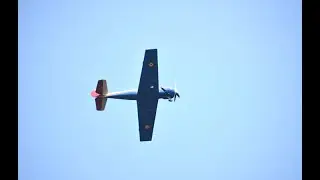 RoAF formation of Yak-52 training and acrobatics 30.05.2023 | Romania | Boboc AFB