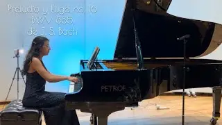 Preludio y Fuga no. 16, BWV 885 - J. S. Bach | @natalia.pianista 